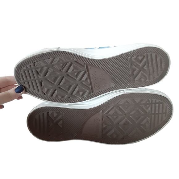 Converse Chuck Taylor All Star High Top Galaxy Print “MiYear” Star Sneakers 4.5W - Picture 7 of 10